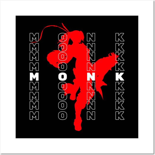Monk aesthetic - For Warriors of Light & Darkness FFXIV Online Wall Art by Asiadesign